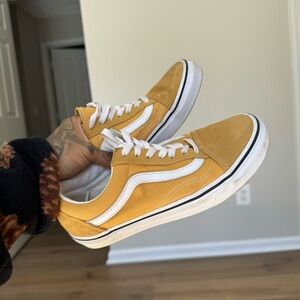 Yellow Vans Old Skool